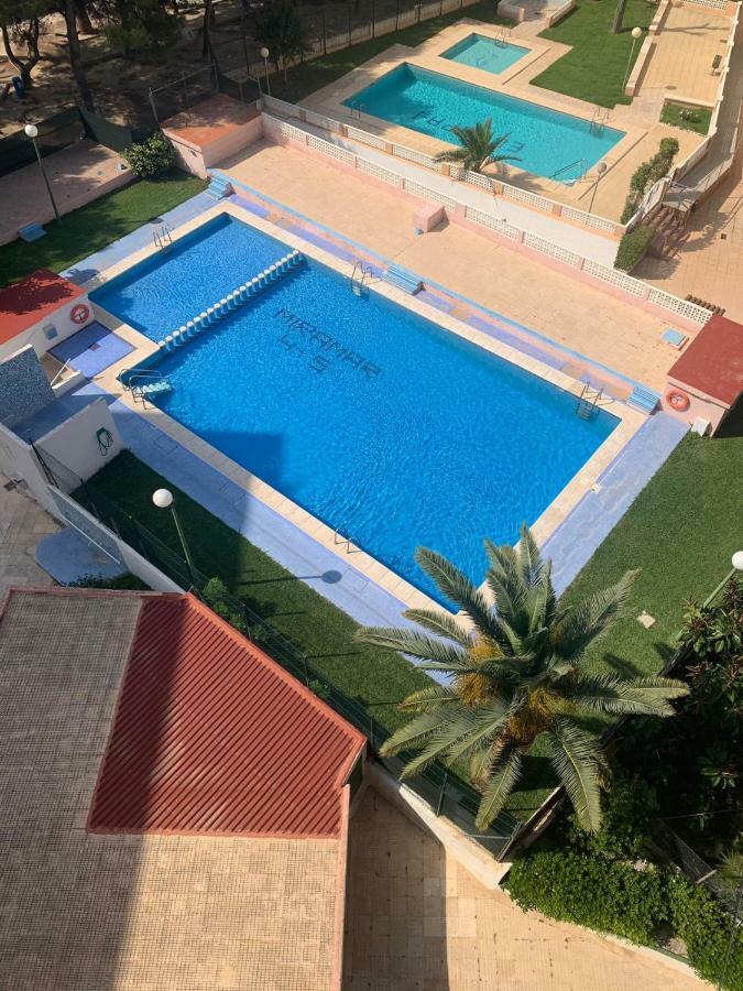 Apartamento Junto A Playa Con Piscina Miramar Kültér fotó