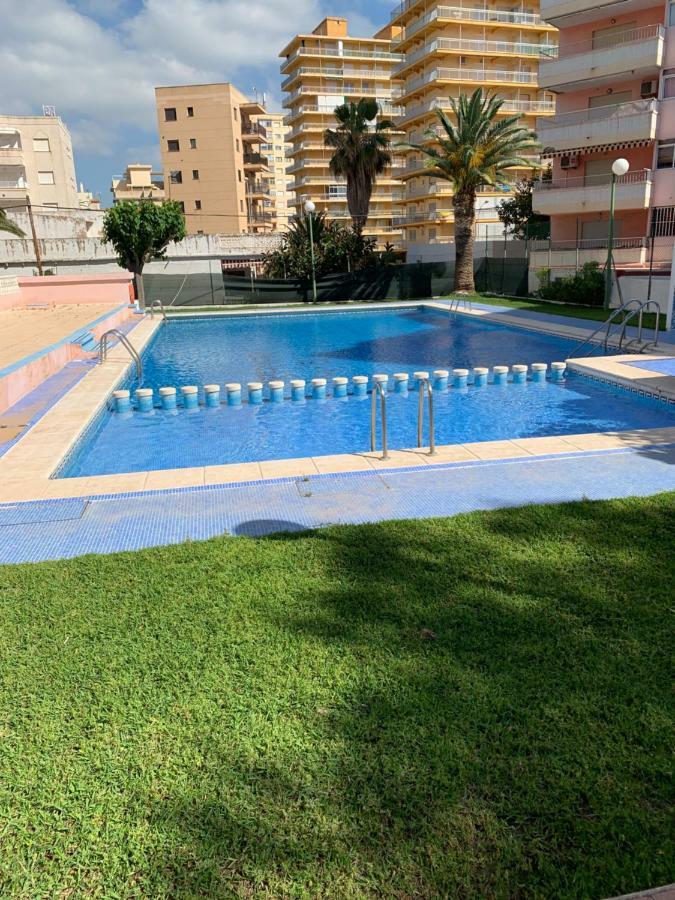 Apartamento Junto A Playa Con Piscina Miramar Kültér fotó