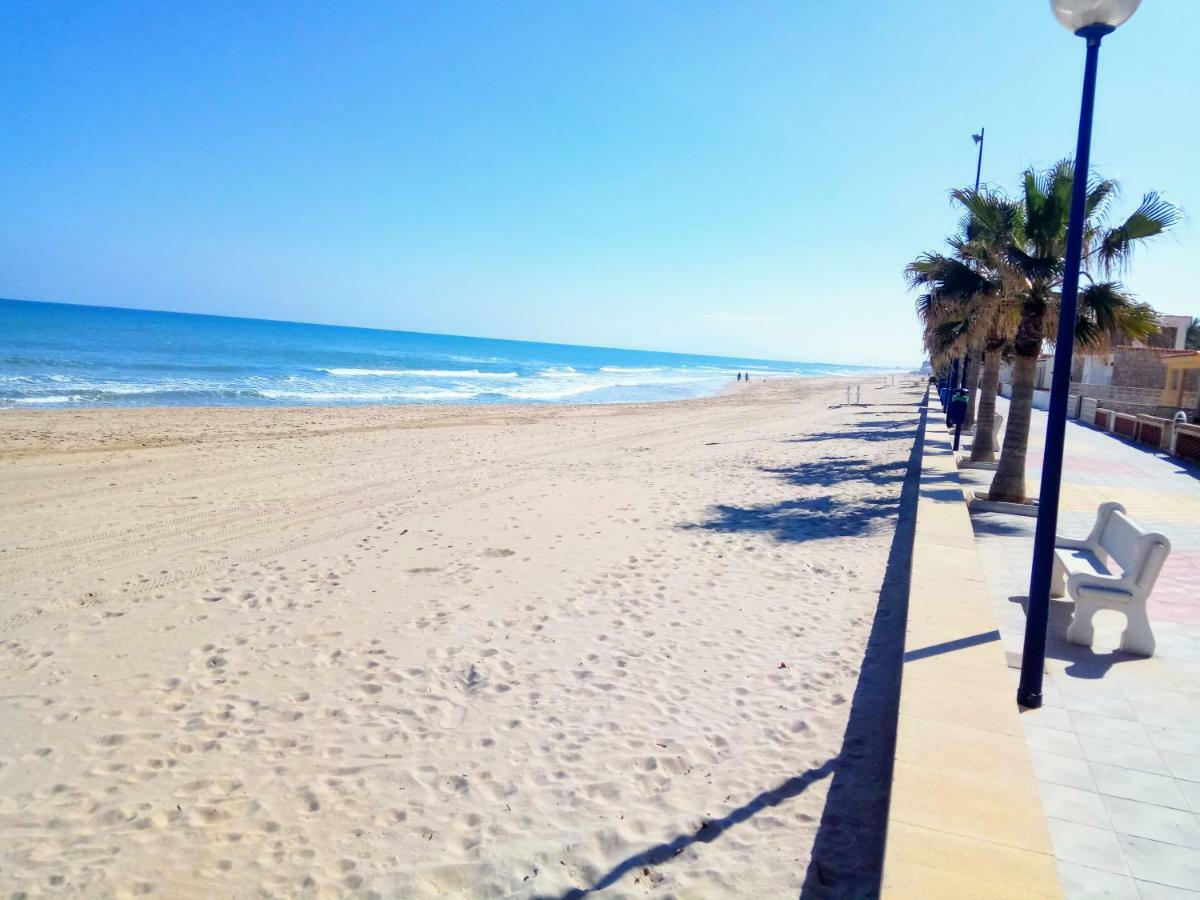 Apartamento Junto A Playa Con Piscina Miramar Kültér fotó